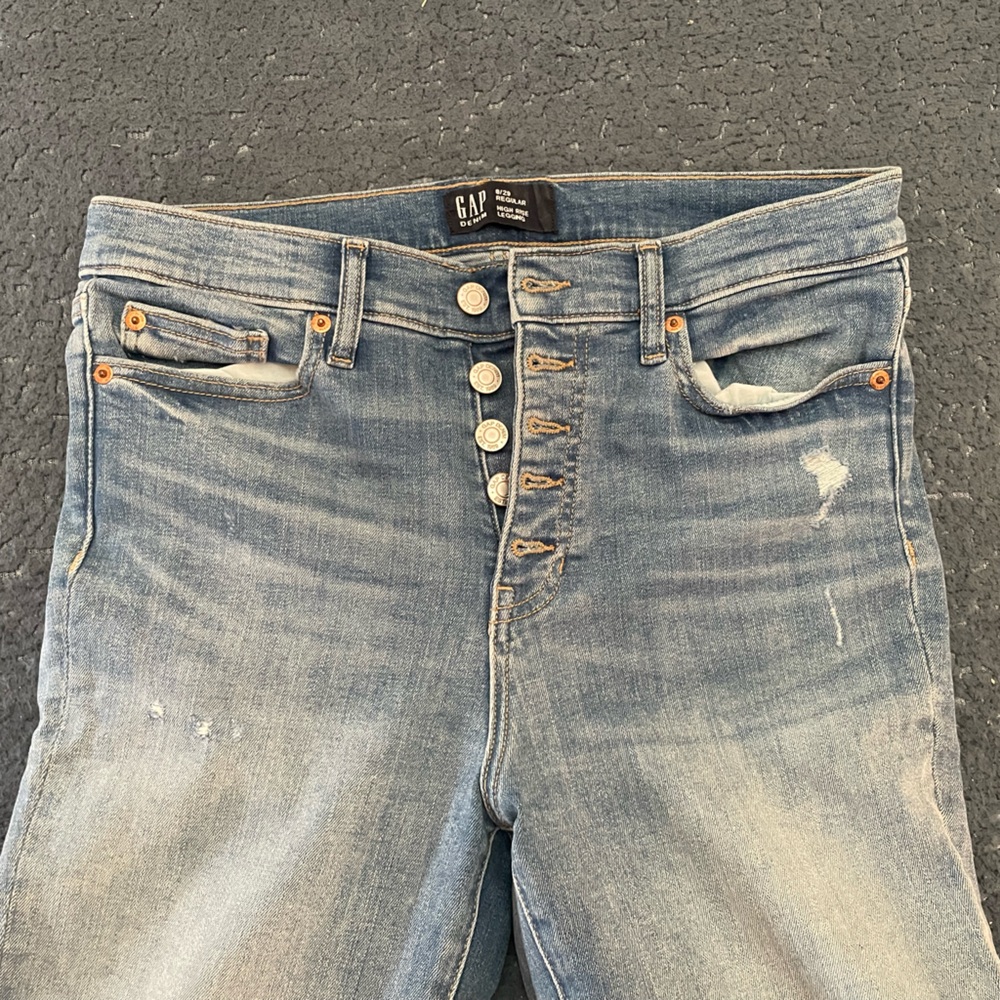Light Wash jeans, Gap High Rise Legging